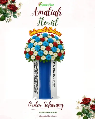 Standing Flower di Grand Galaxy Convention Hall Bekasi